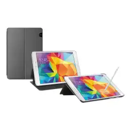 Mobilis C1 - Étui à rabat pour tablette - métal brossé - 10.1" - pour Samsung Galaxy Tab A (2016) (10.1 ") (019054)_2
